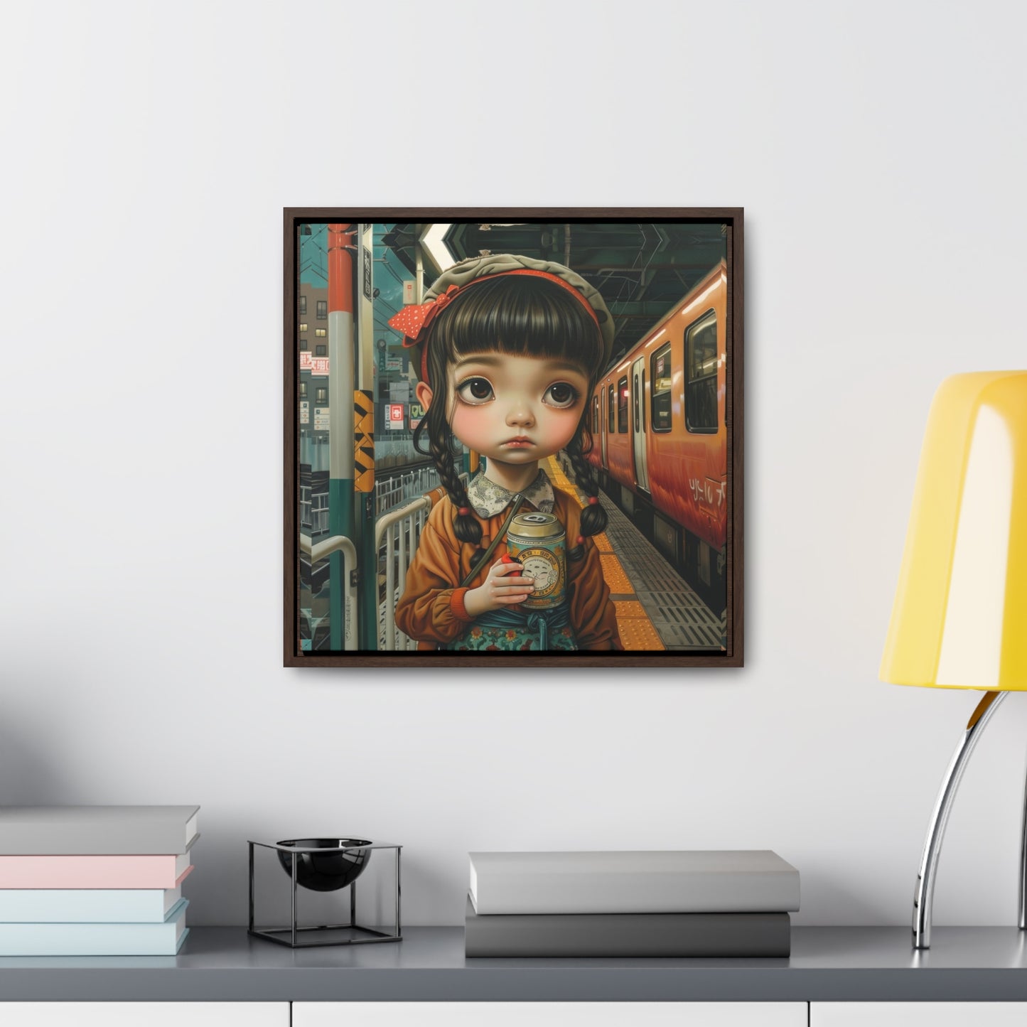 Tokyo Station (Gallery Canvas Wraps, Square Frame)