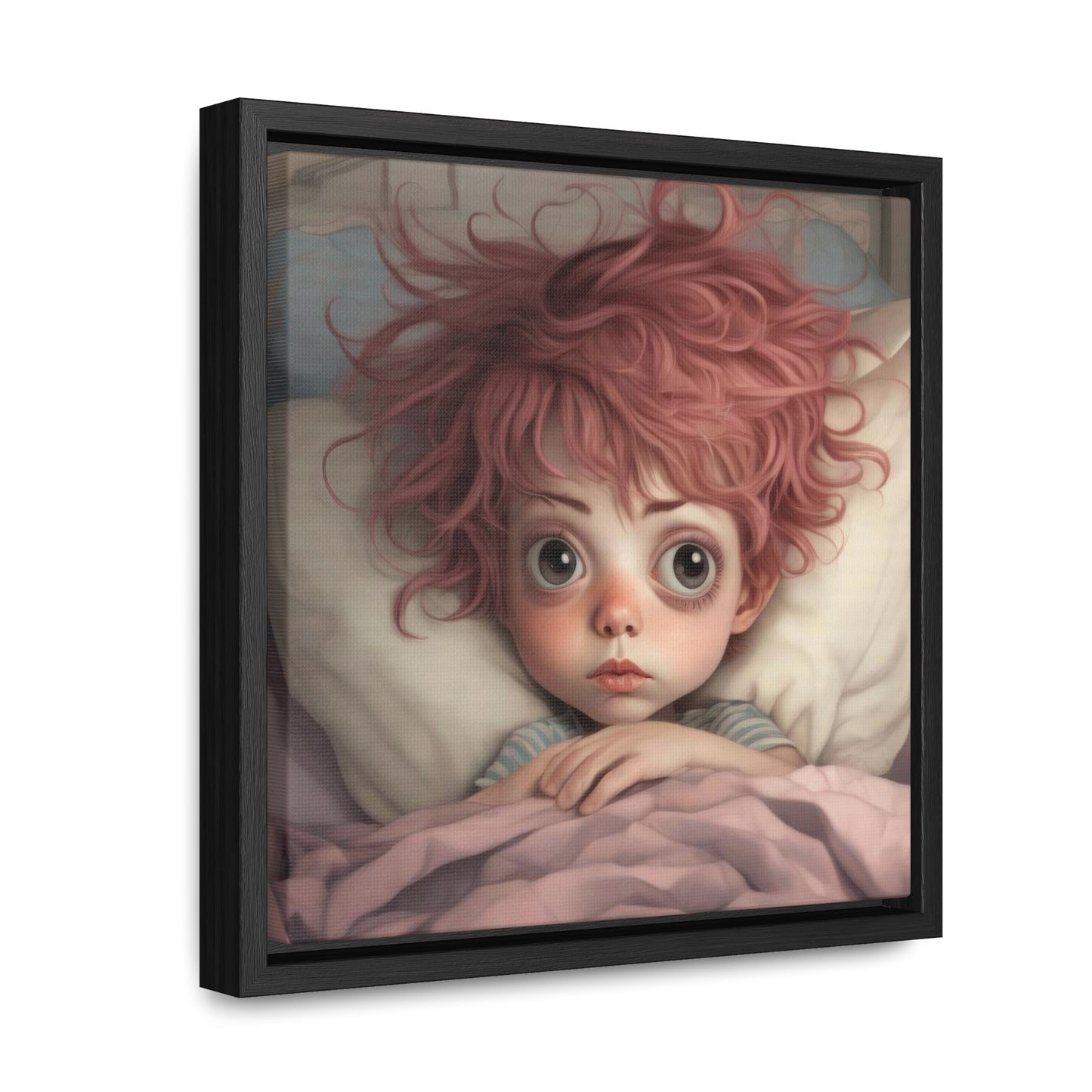 Can't Sleep (Gallery Canvas Wraps, Square Frame)