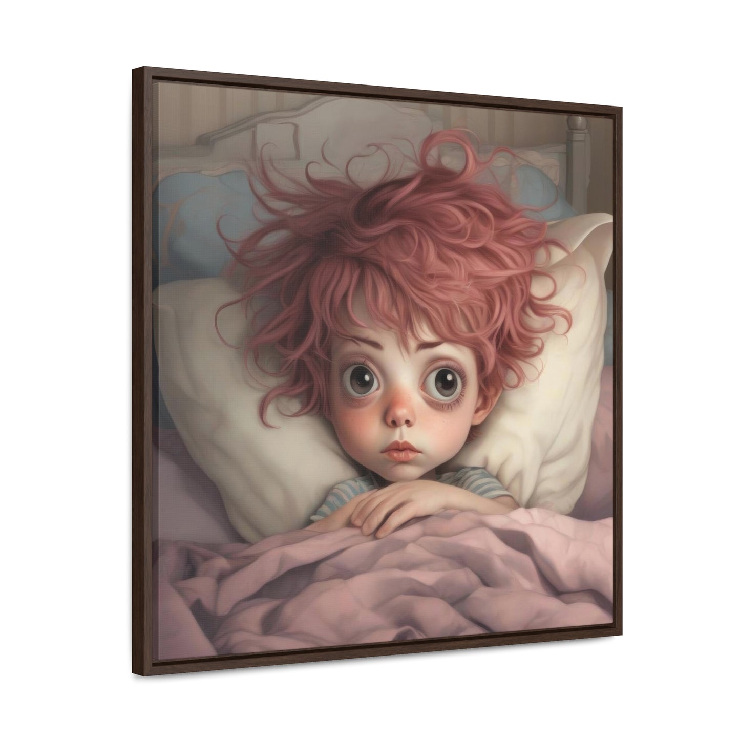 Can't Sleep (Gallery Canvas Wraps, Square Frame)