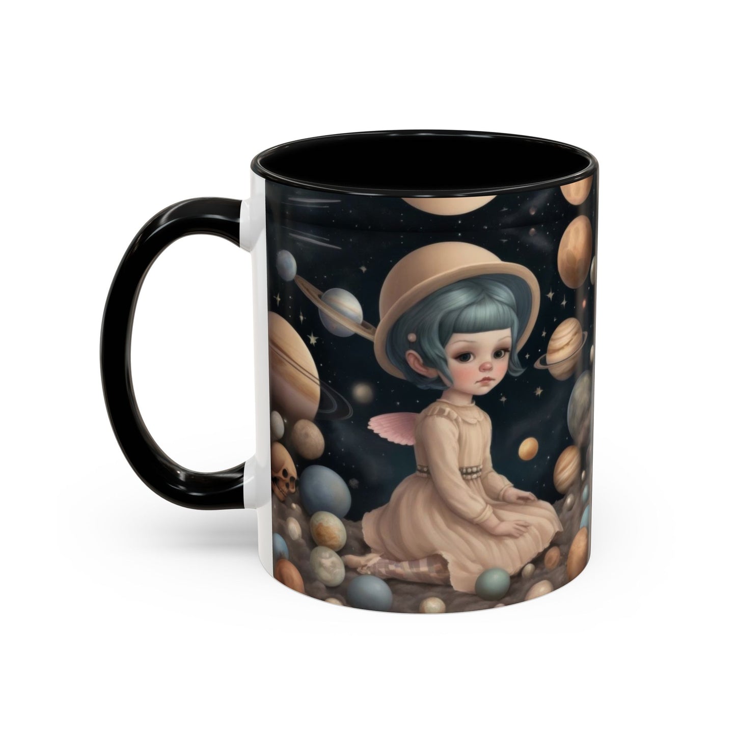 Planet collector-Accent Coffee Mug, 11oz