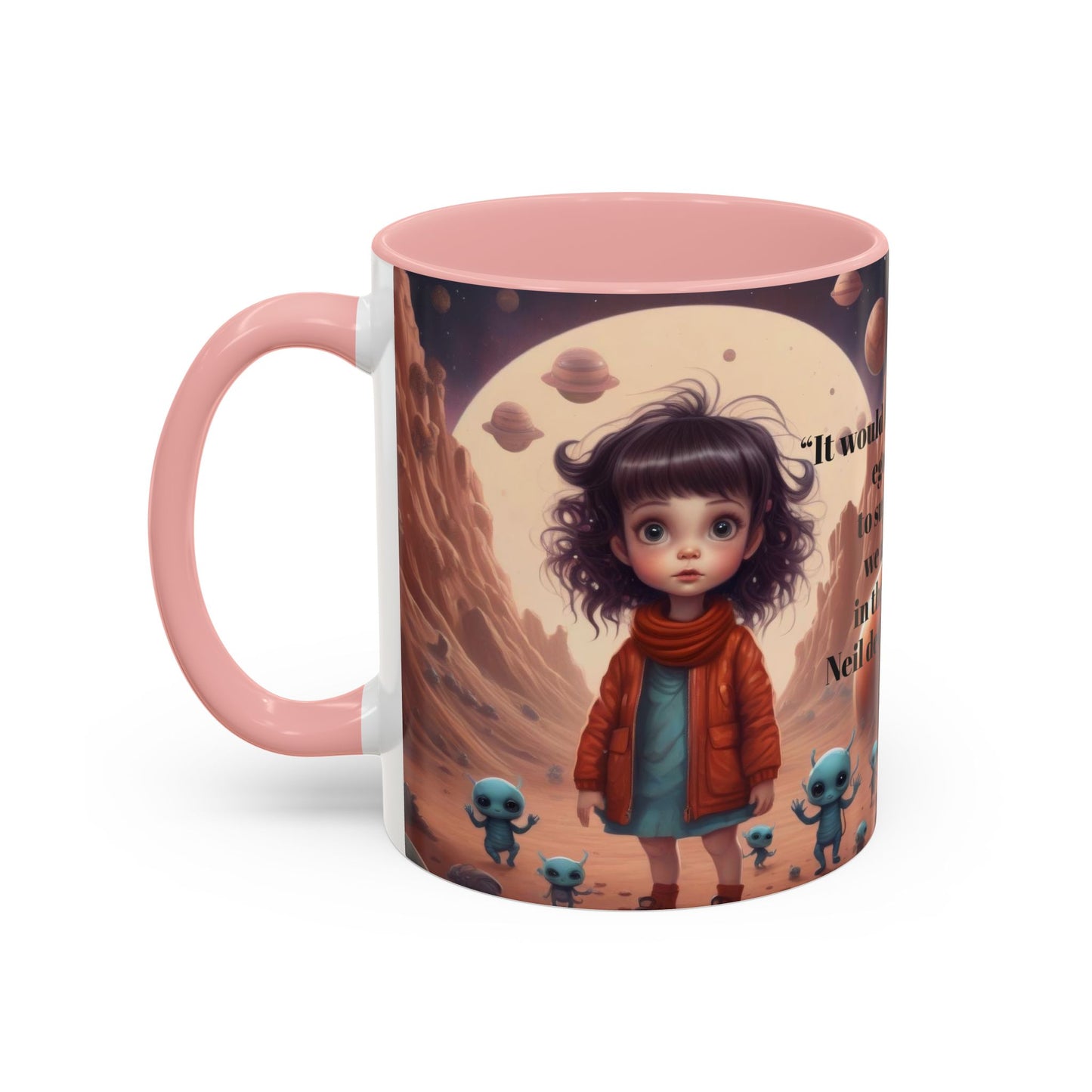 Found in space- Alien Coffee Mug, 11oz