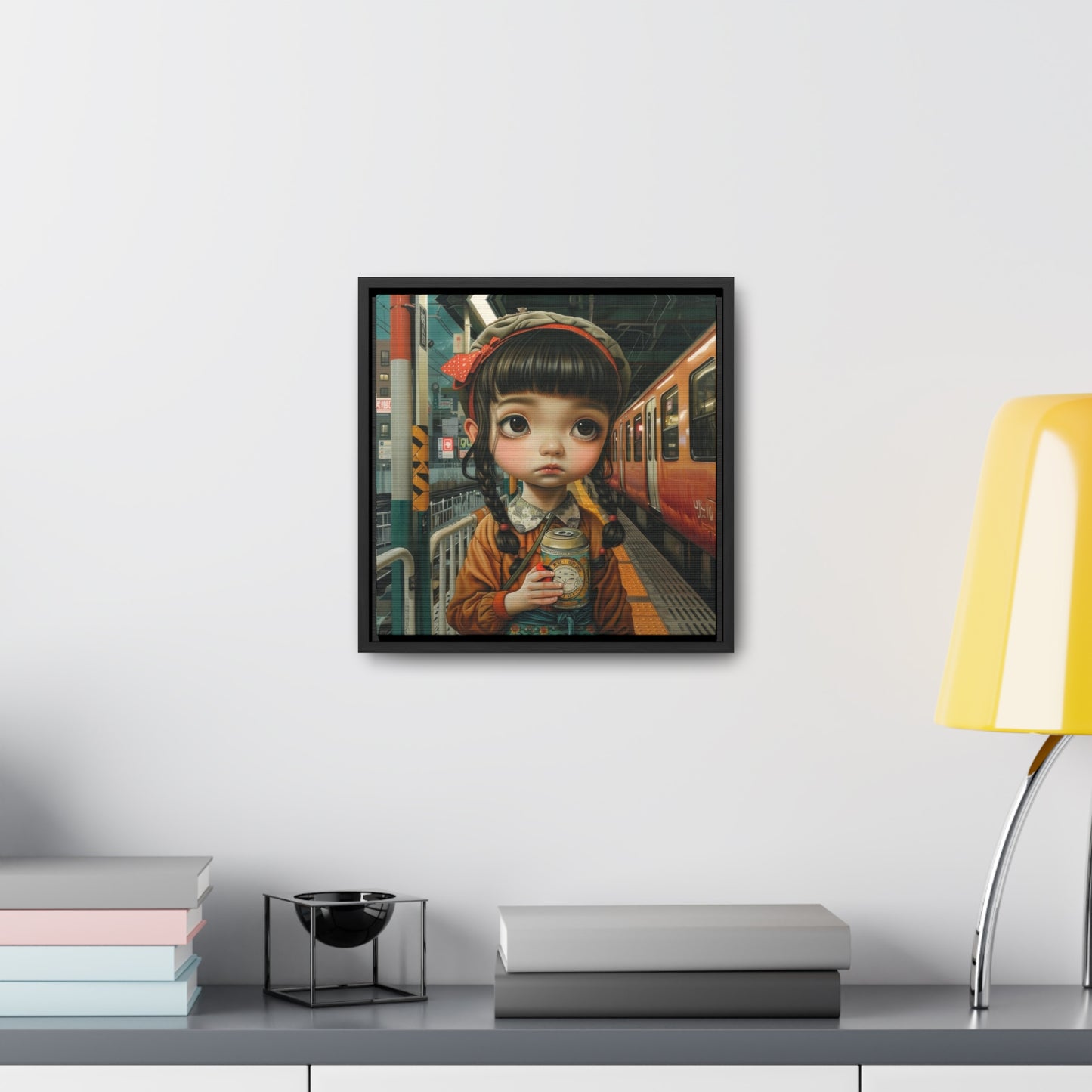 Tokyo Station (Gallery Canvas Wraps, Square Frame)