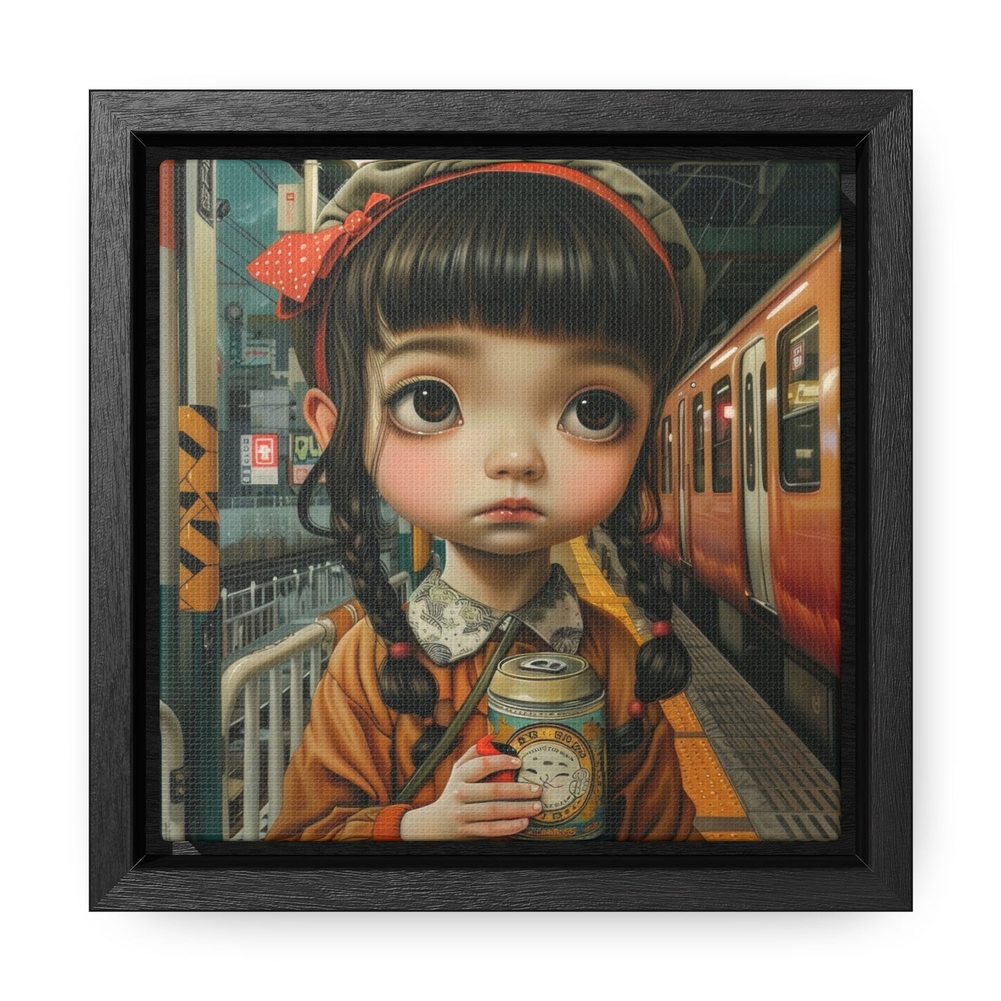 Tokyo Station (Gallery Canvas Wraps, Square Frame)