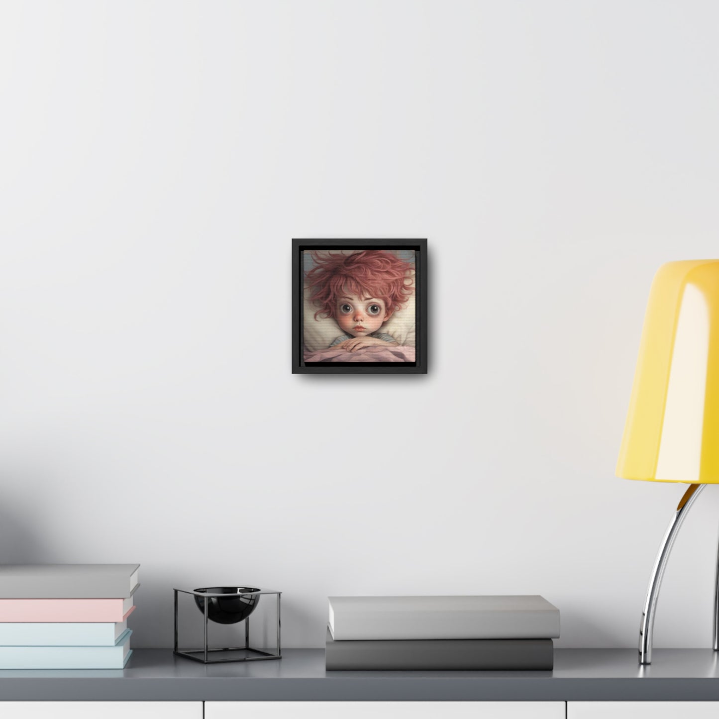 Can't Sleep (Gallery Canvas Wraps, Square Frame)