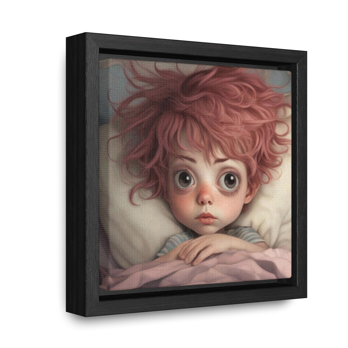 Can't Sleep (Gallery Canvas Wraps, Square Frame)