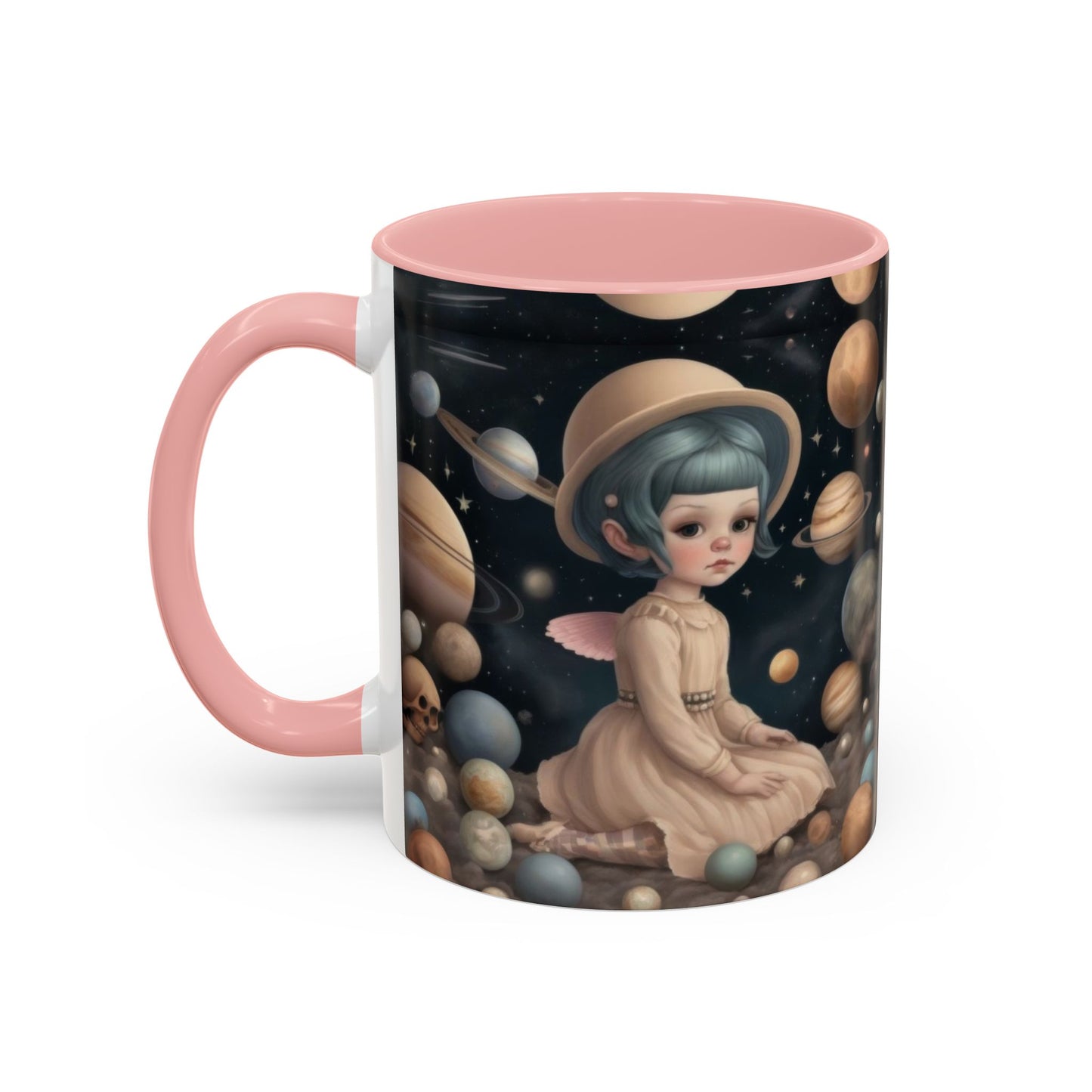 Planet collector-Accent Coffee Mug, 11oz