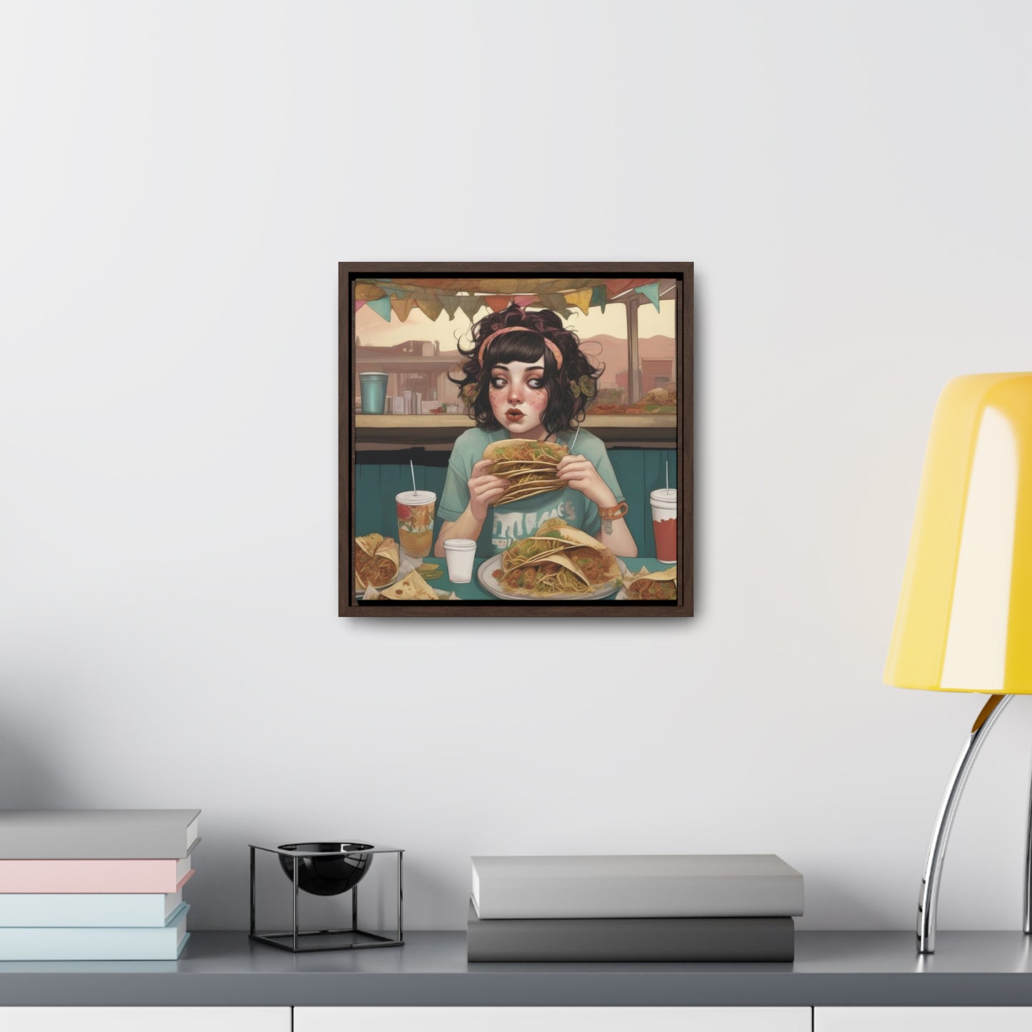 Taco Tuesdays (Gallery Canvas Wraps, Square Frame)