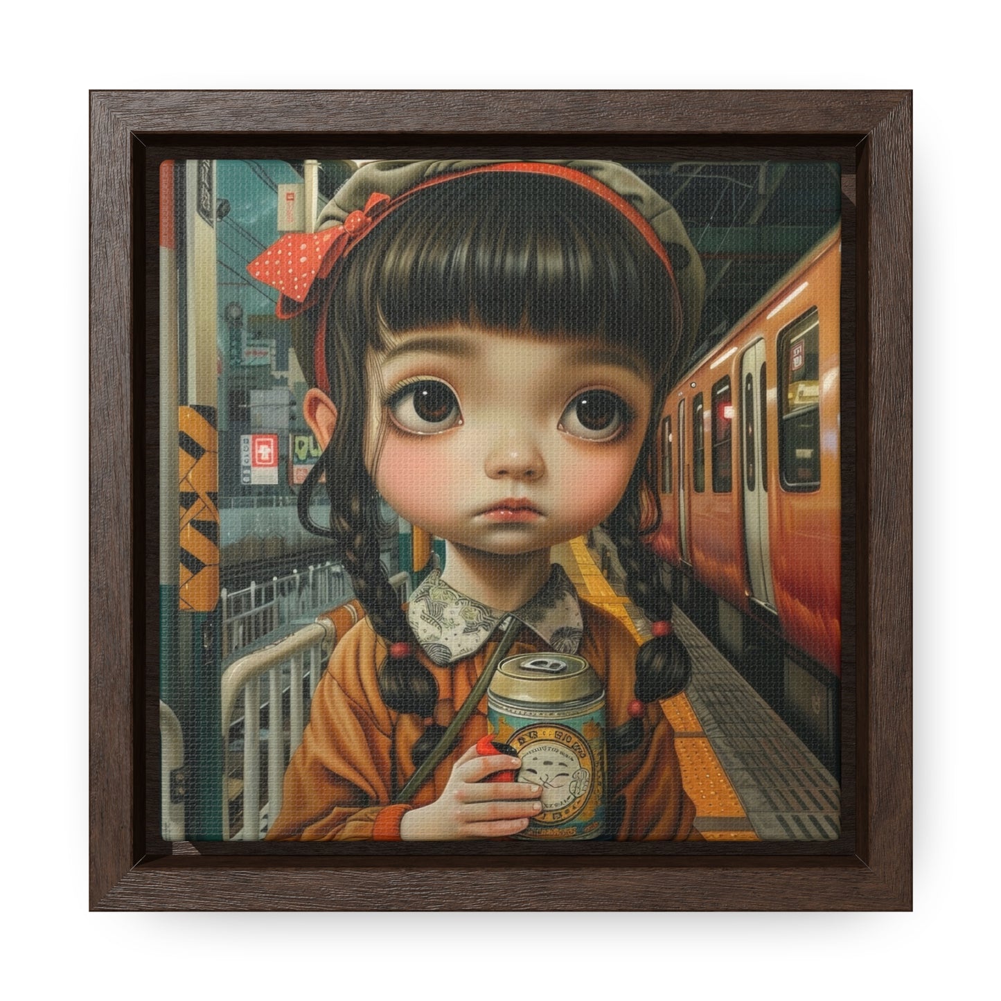 Tokyo Station (Gallery Canvas Wraps, Square Frame)