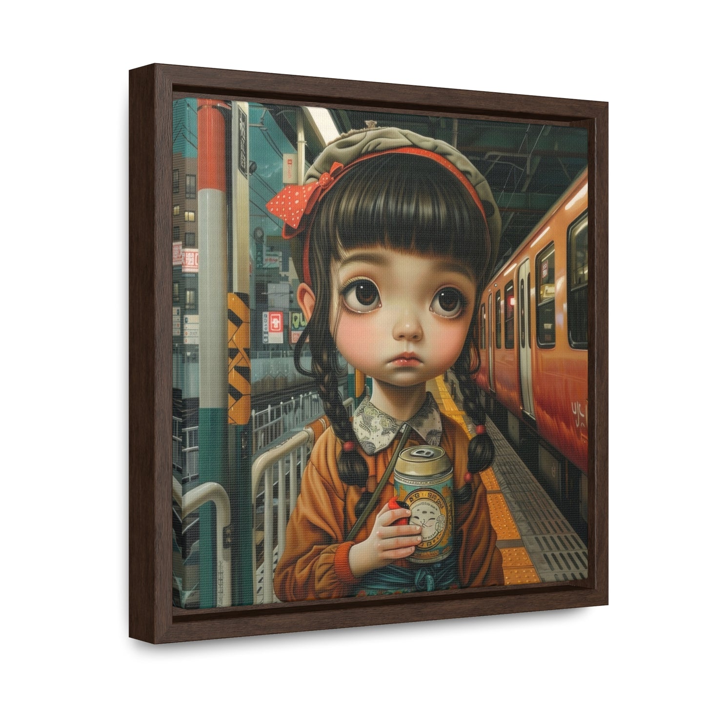 Tokyo Station (Gallery Canvas Wraps, Square Frame)