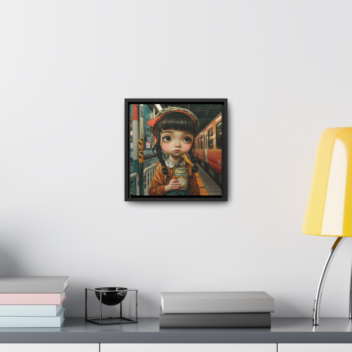 Tokyo Station (Gallery Canvas Wraps, Square Frame)
