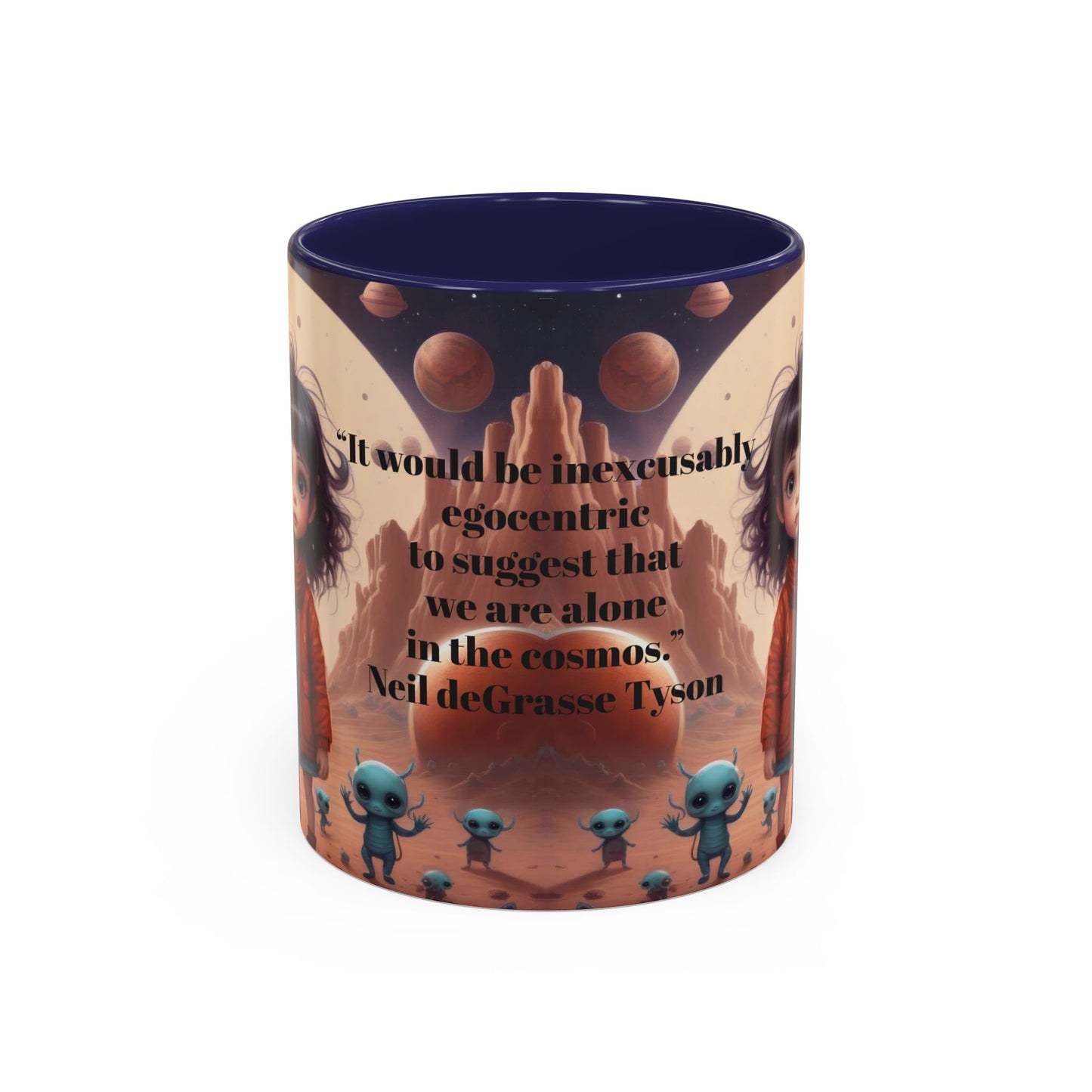 Found in space- Alien Coffee Mug, 11oz