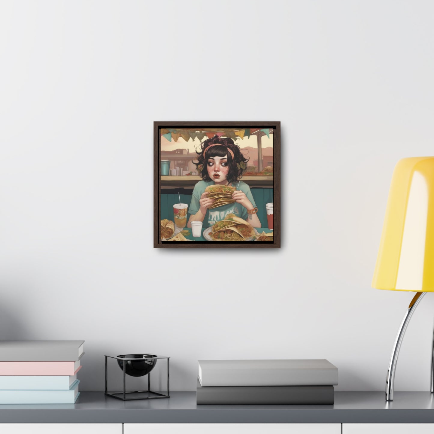 Taco Tuesdays (Gallery Canvas Wraps, Square Frame)