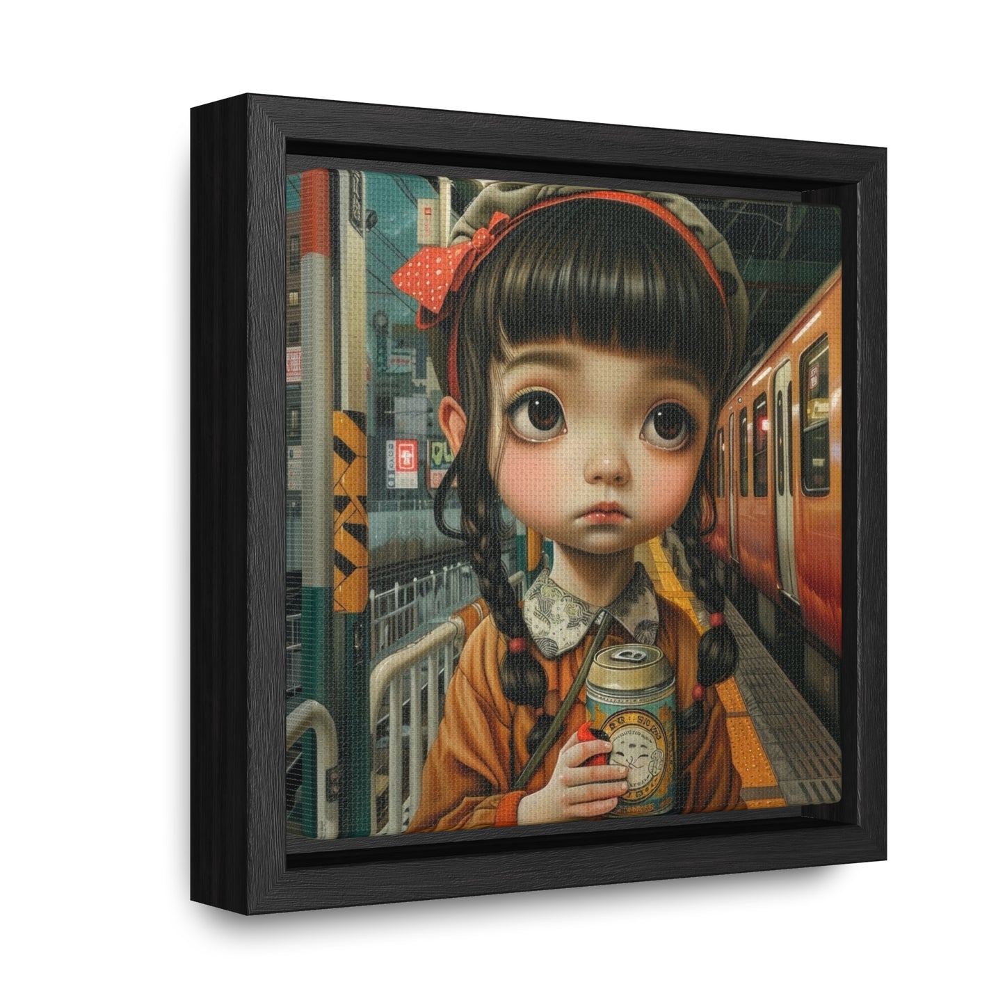 Tokyo Station (Gallery Canvas Wraps, Square Frame)