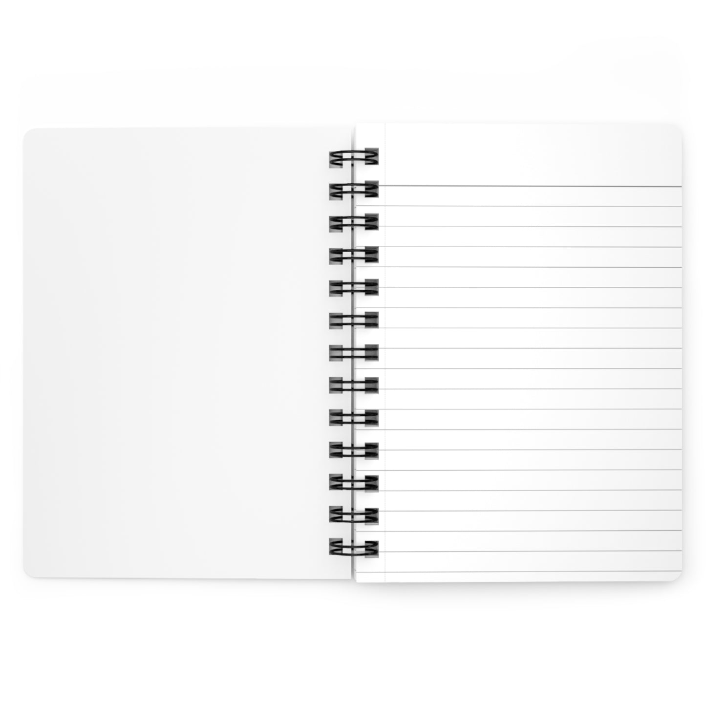 Whimsical Spiral Bound Journal with Playful Child and Pets Design