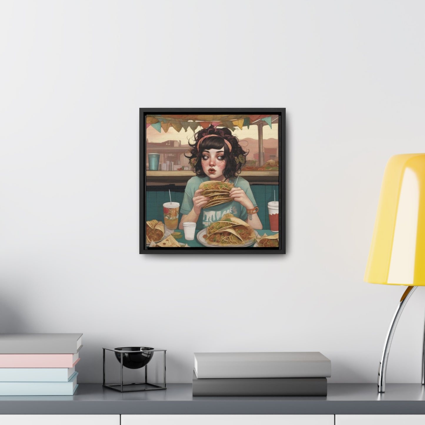 Taco Tuesdays (Gallery Canvas Wraps, Square Frame)