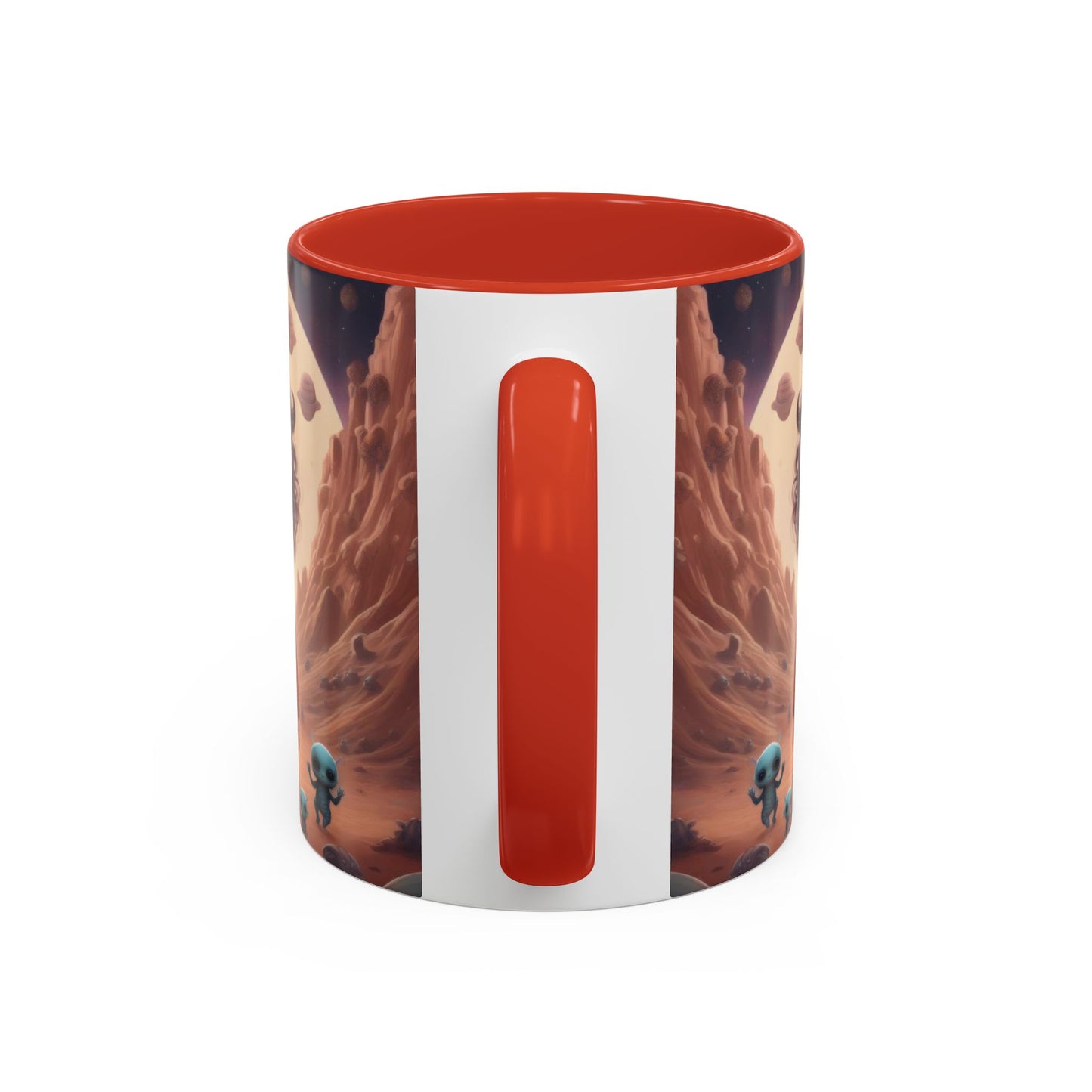 Found in space- Alien Coffee Mug, 11oz