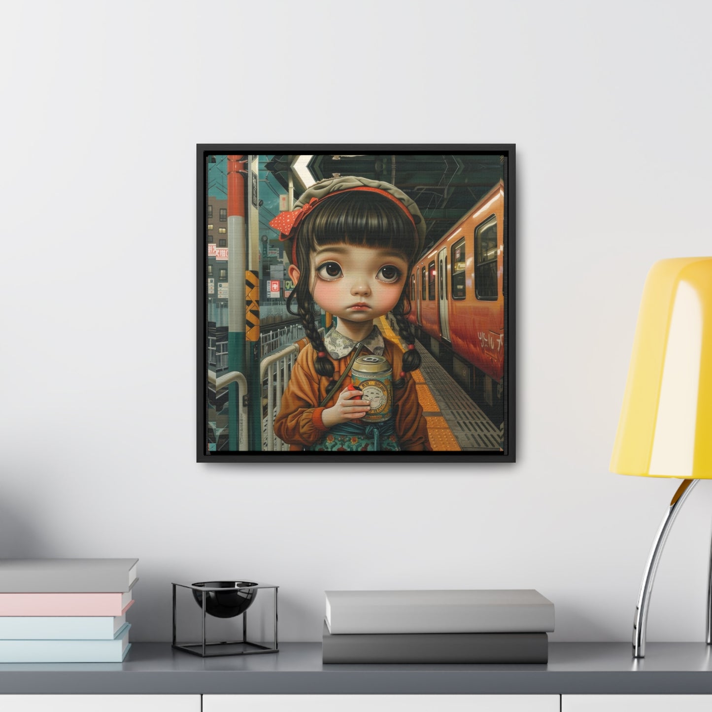 Tokyo Station (Gallery Canvas Wraps, Square Frame)