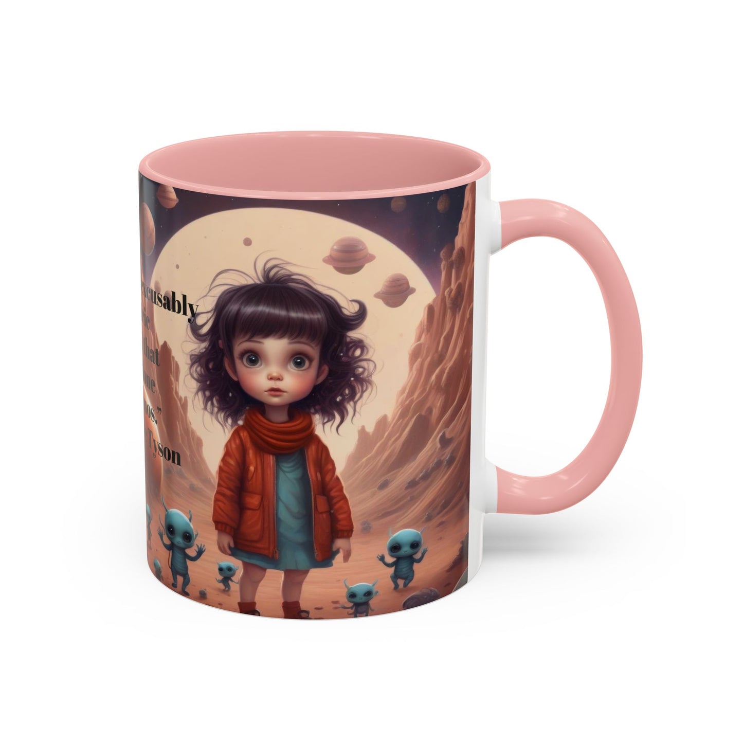 Found in space- Alien Coffee Mug, 11oz