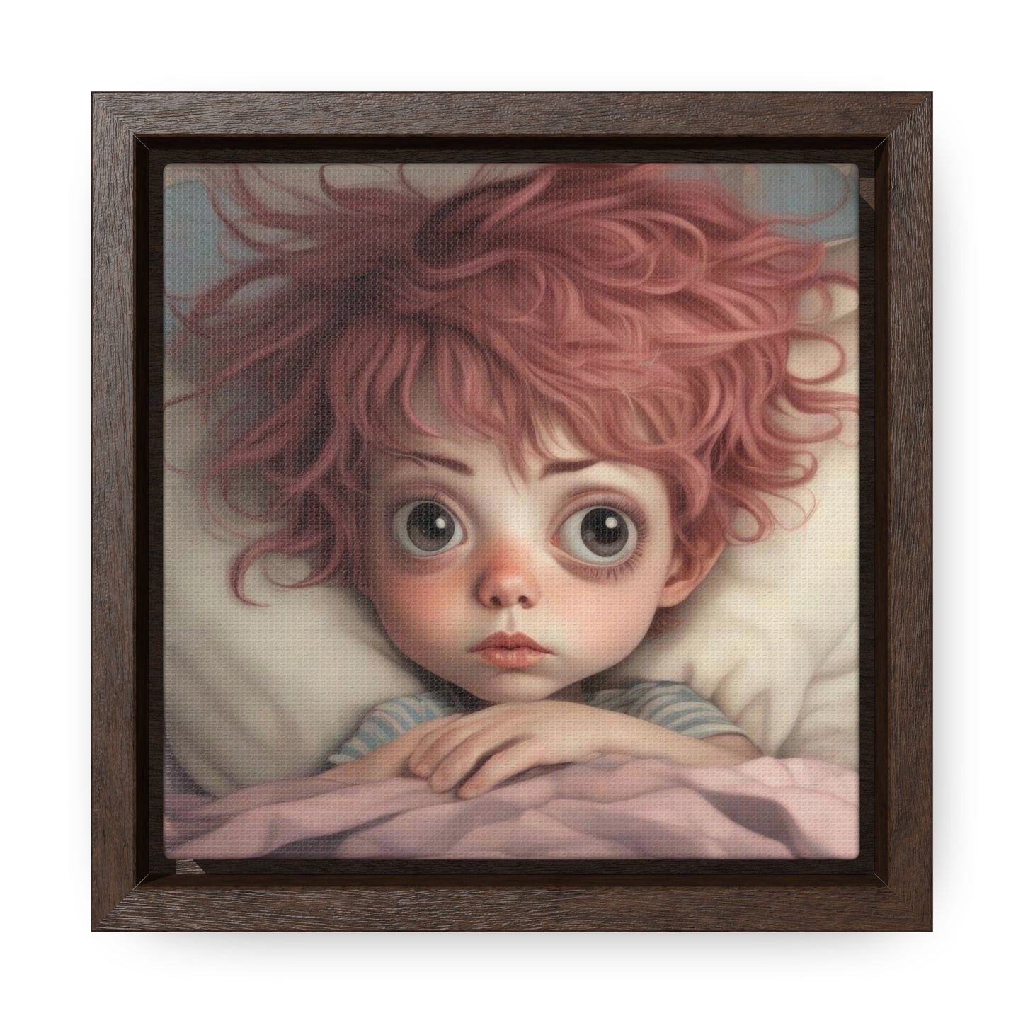 Can't Sleep (Gallery Canvas Wraps, Square Frame)