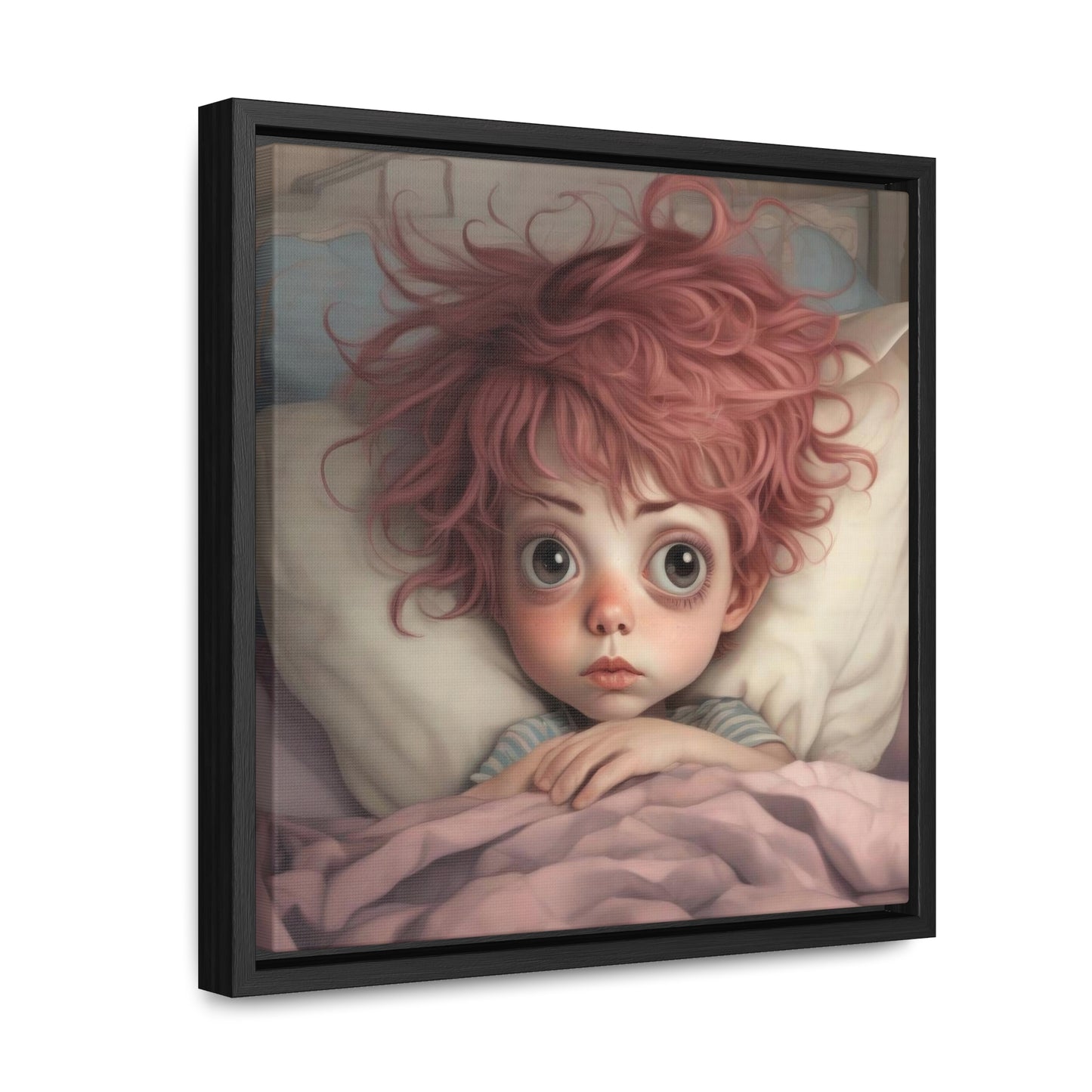 Can't Sleep (Gallery Canvas Wraps, Square Frame)