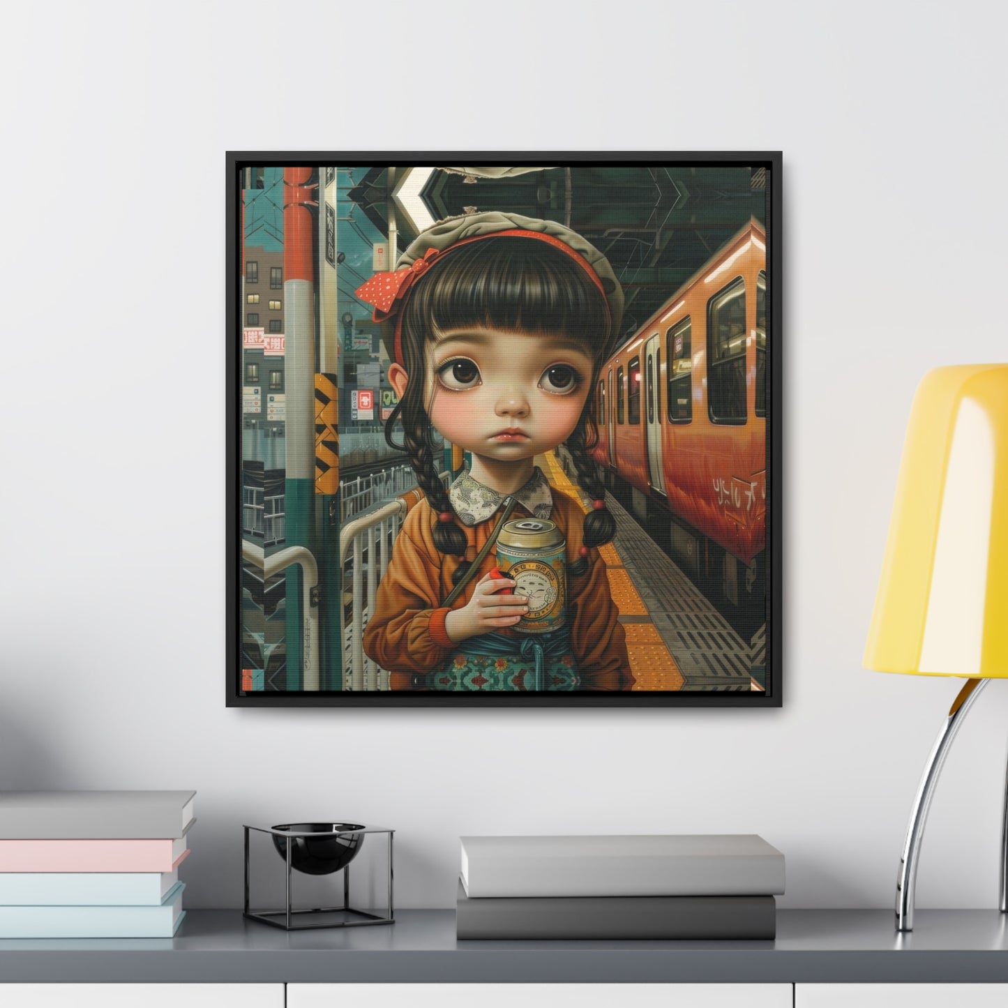 Tokyo Station (Gallery Canvas Wraps, Square Frame)