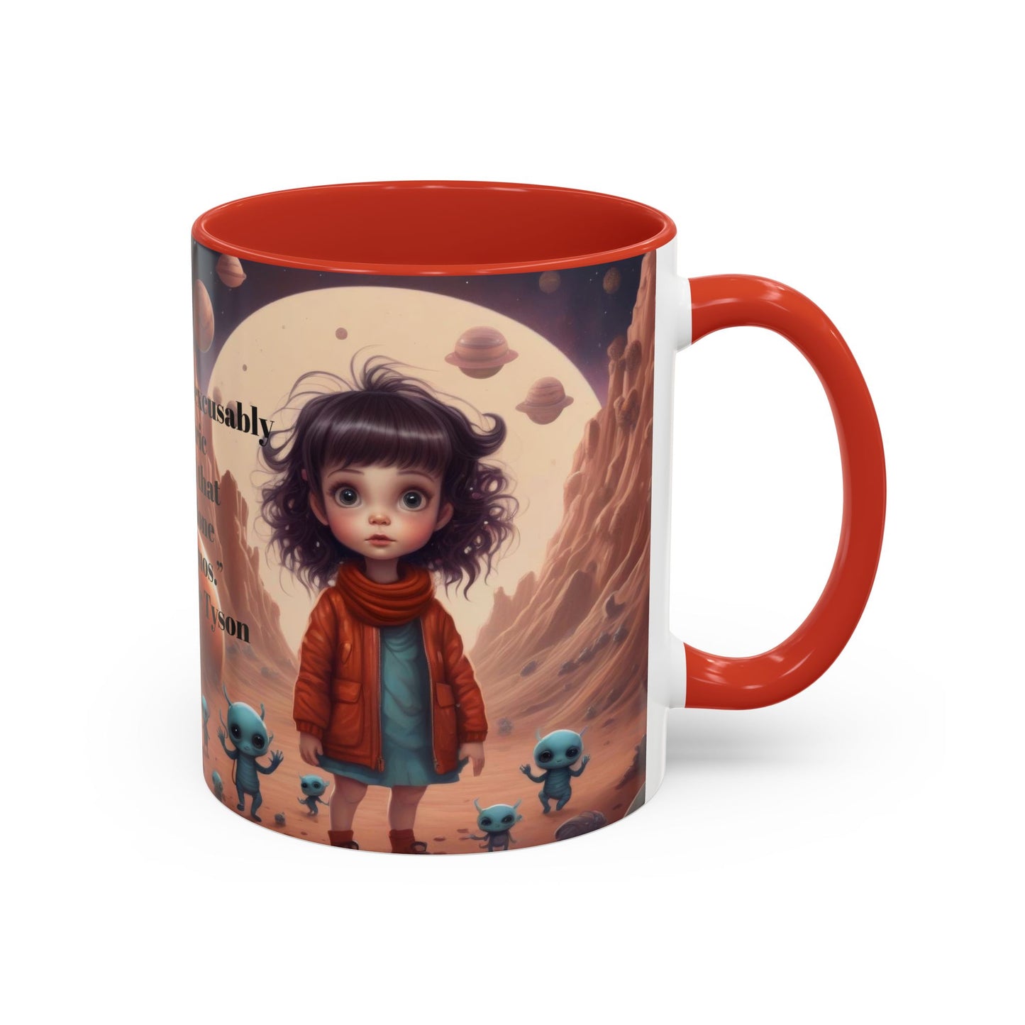 Found in space- Alien Coffee Mug, 11oz