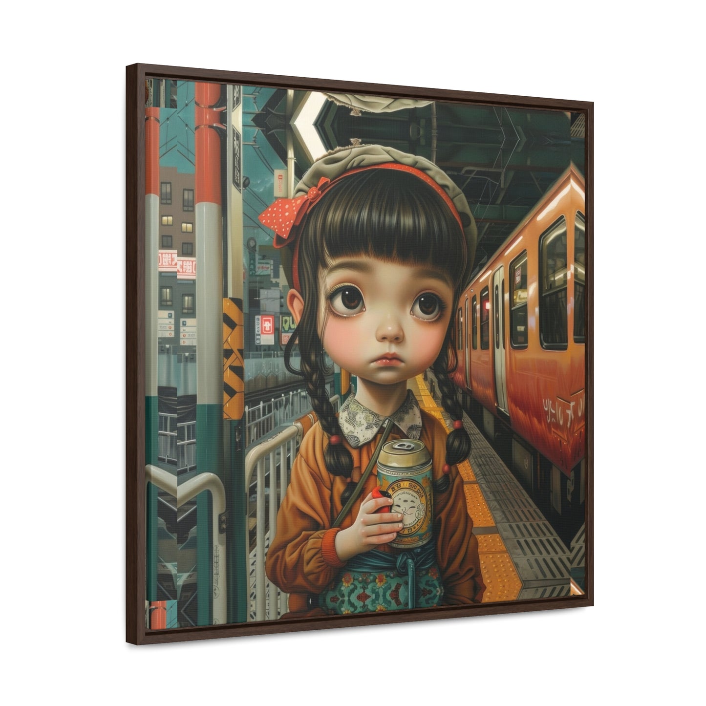 Tokyo Station (Gallery Canvas Wraps, Square Frame)