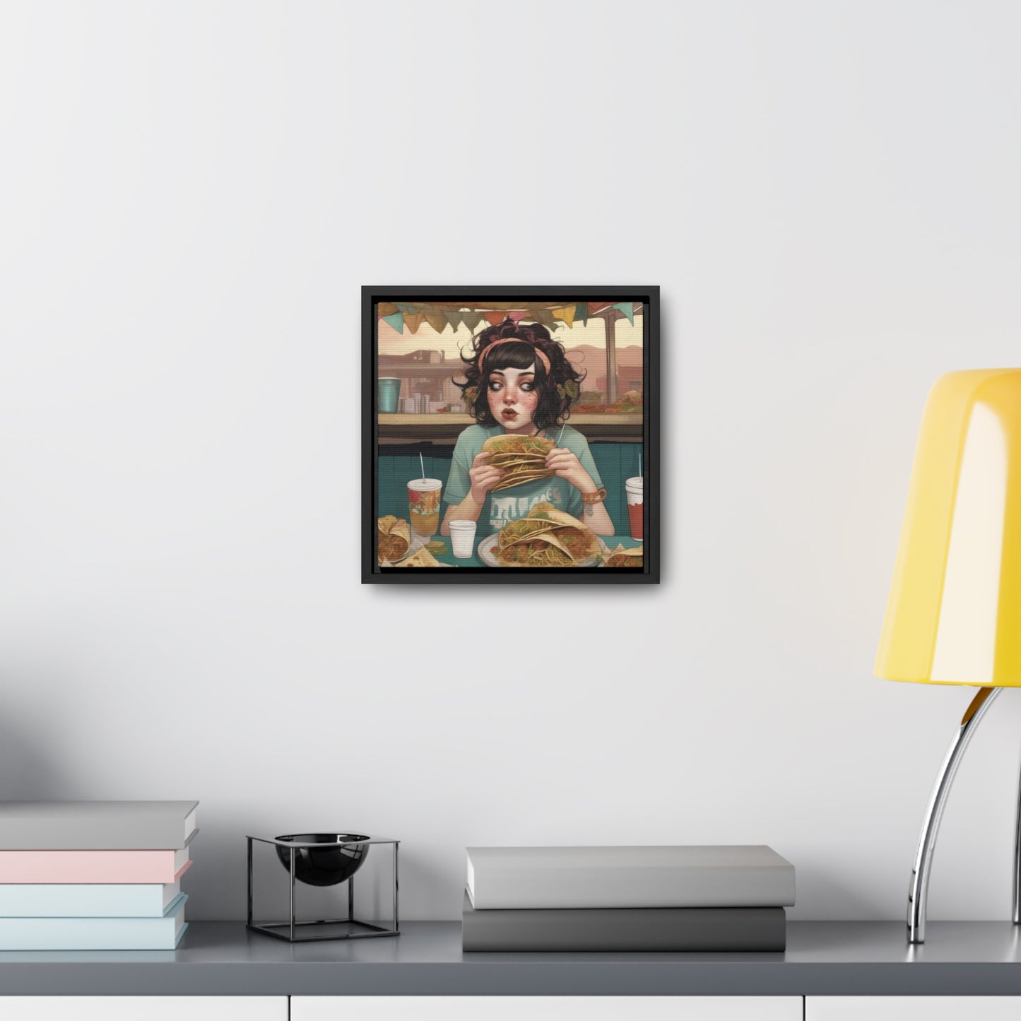 Taco Tuesdays (Gallery Canvas Wraps, Square Frame)