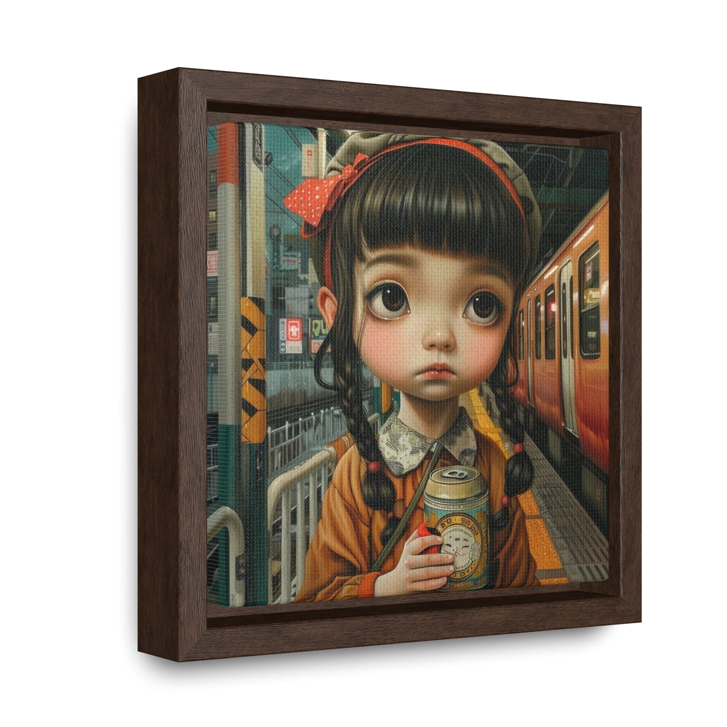 Tokyo Station (Gallery Canvas Wraps, Square Frame)