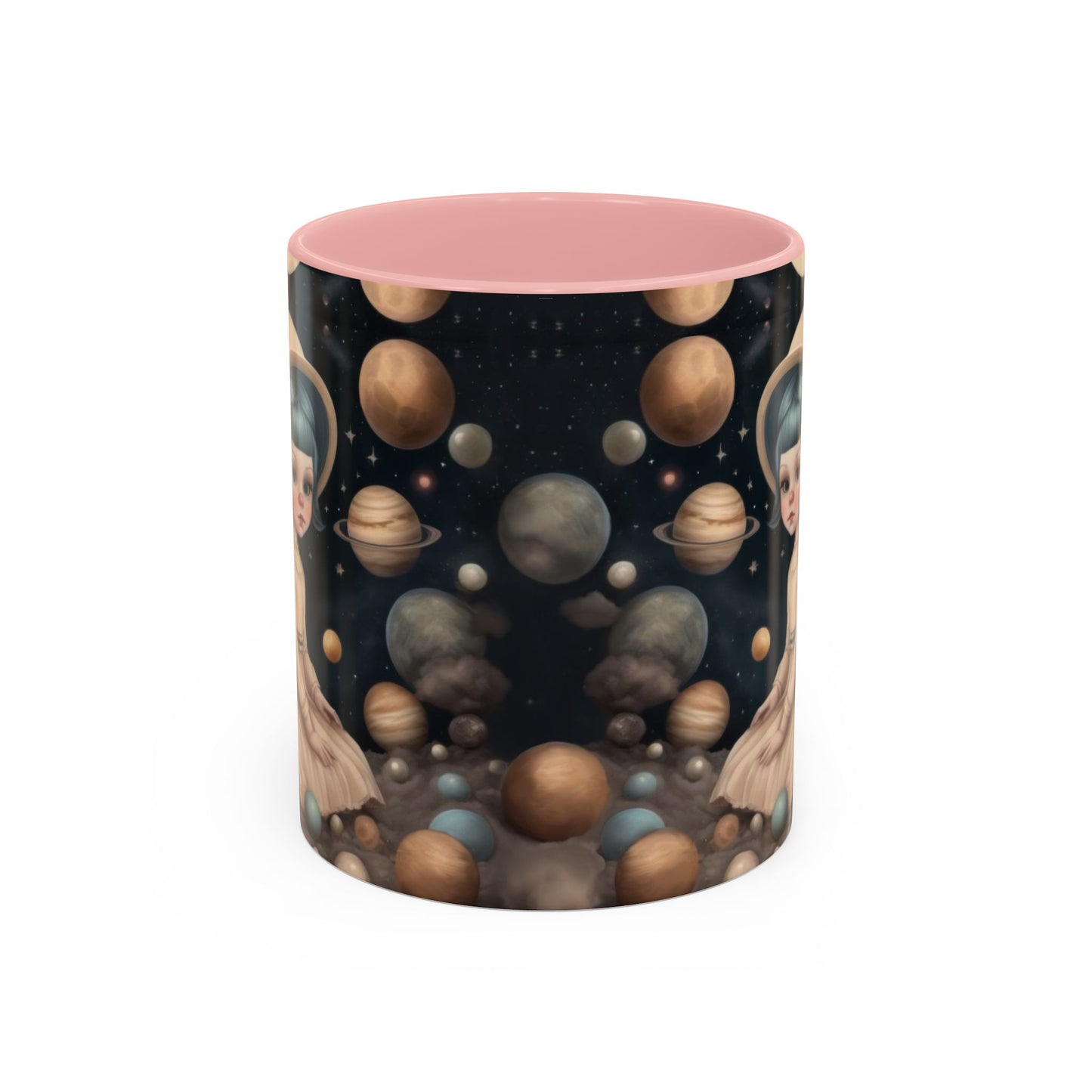 Planet collector-Accent Coffee Mug, 11oz