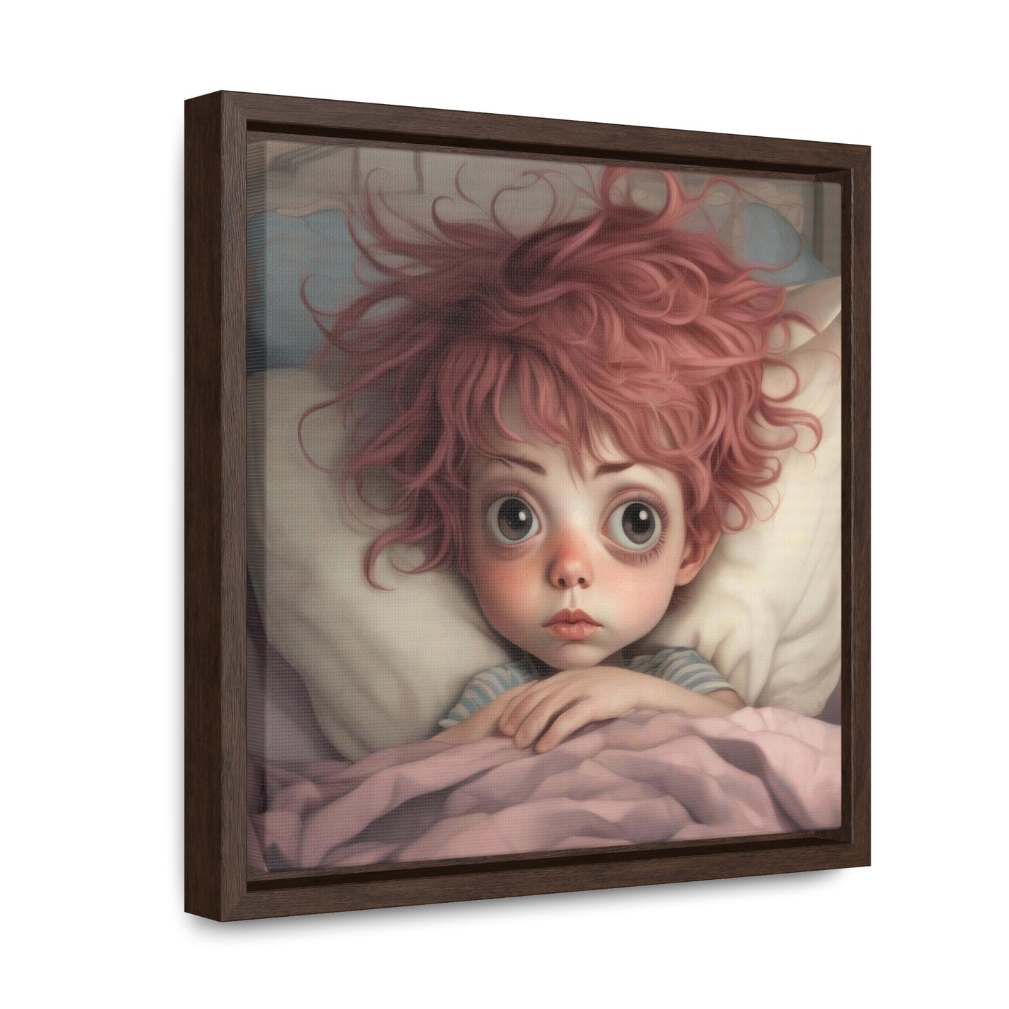 Can't Sleep (Gallery Canvas Wraps, Square Frame)