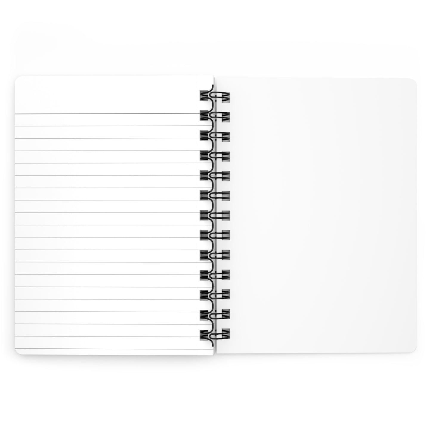 Whimsical Spiral Bound Journal with Playful Child and Pets Design