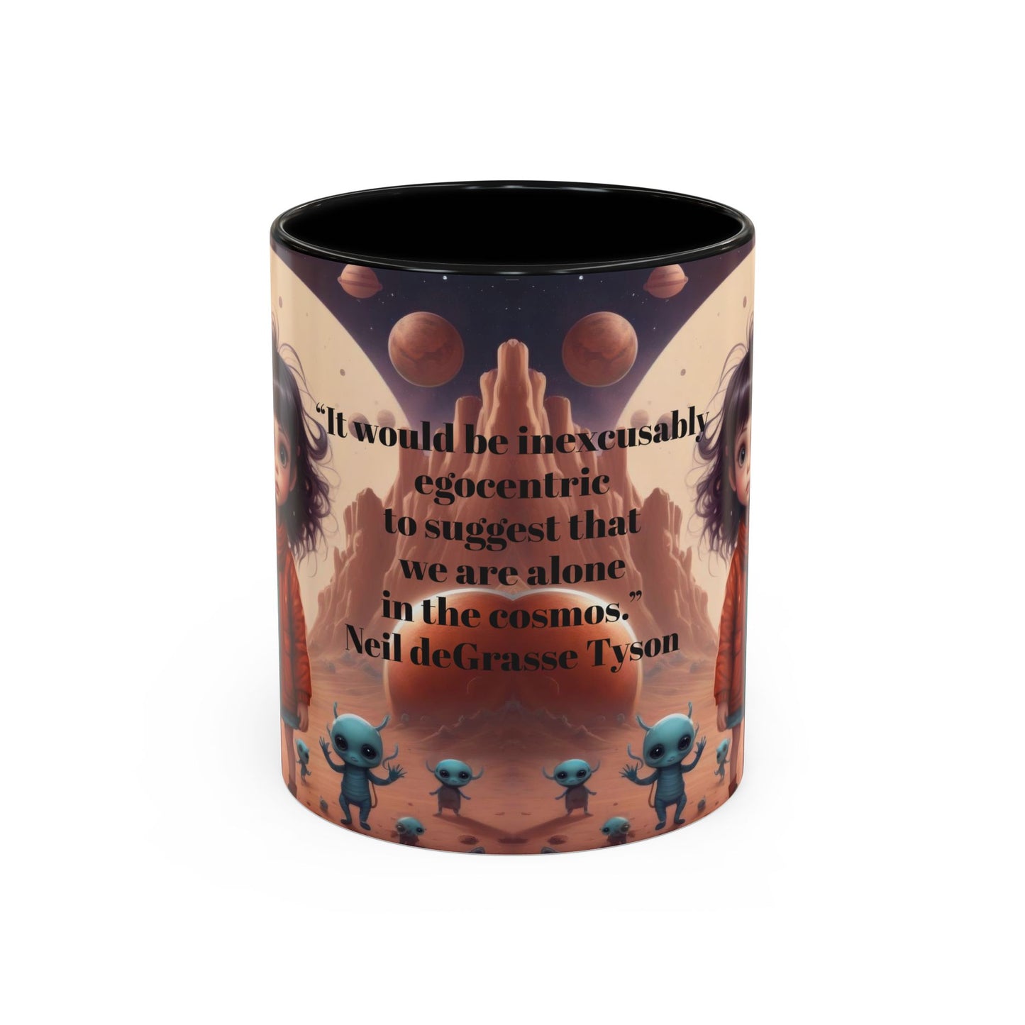 Found in space- Alien Coffee Mug, 11oz