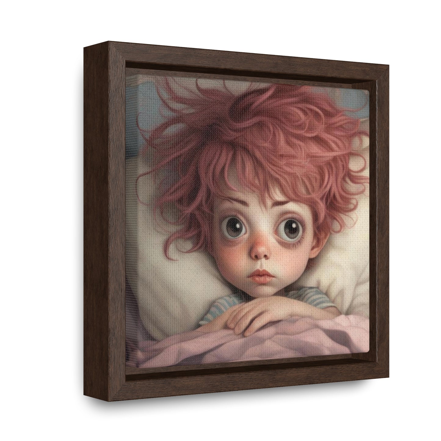 Can't Sleep (Gallery Canvas Wraps, Square Frame)