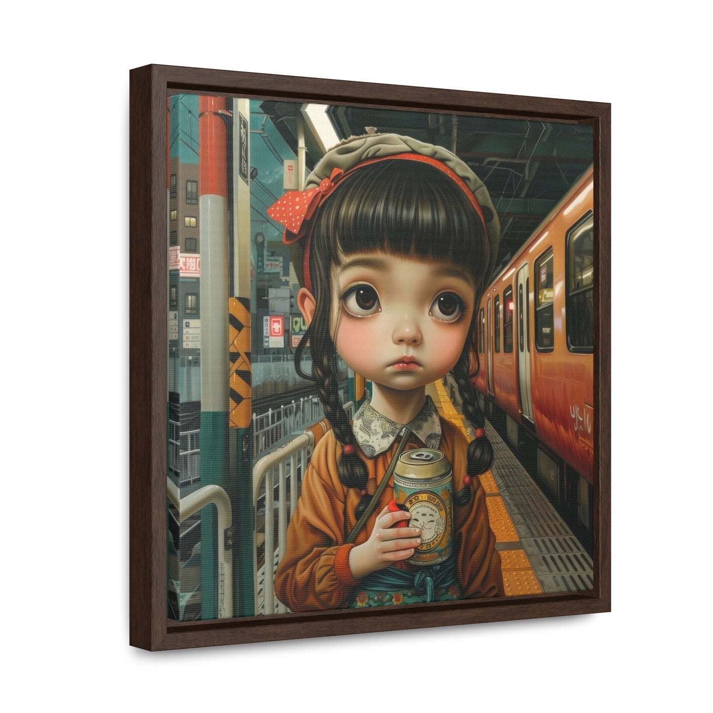 Tokyo Station (Gallery Canvas Wraps, Square Frame)