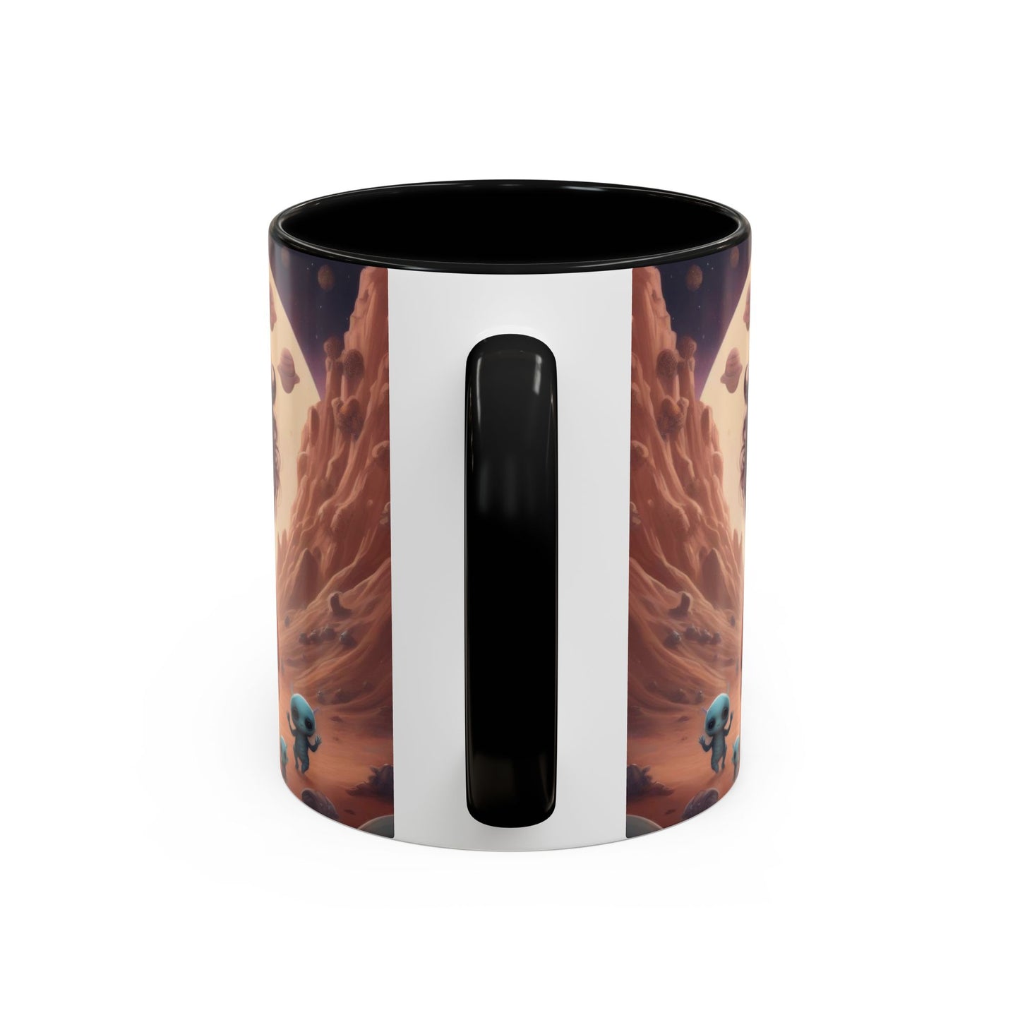 Found in space- Alien Coffee Mug, 11oz