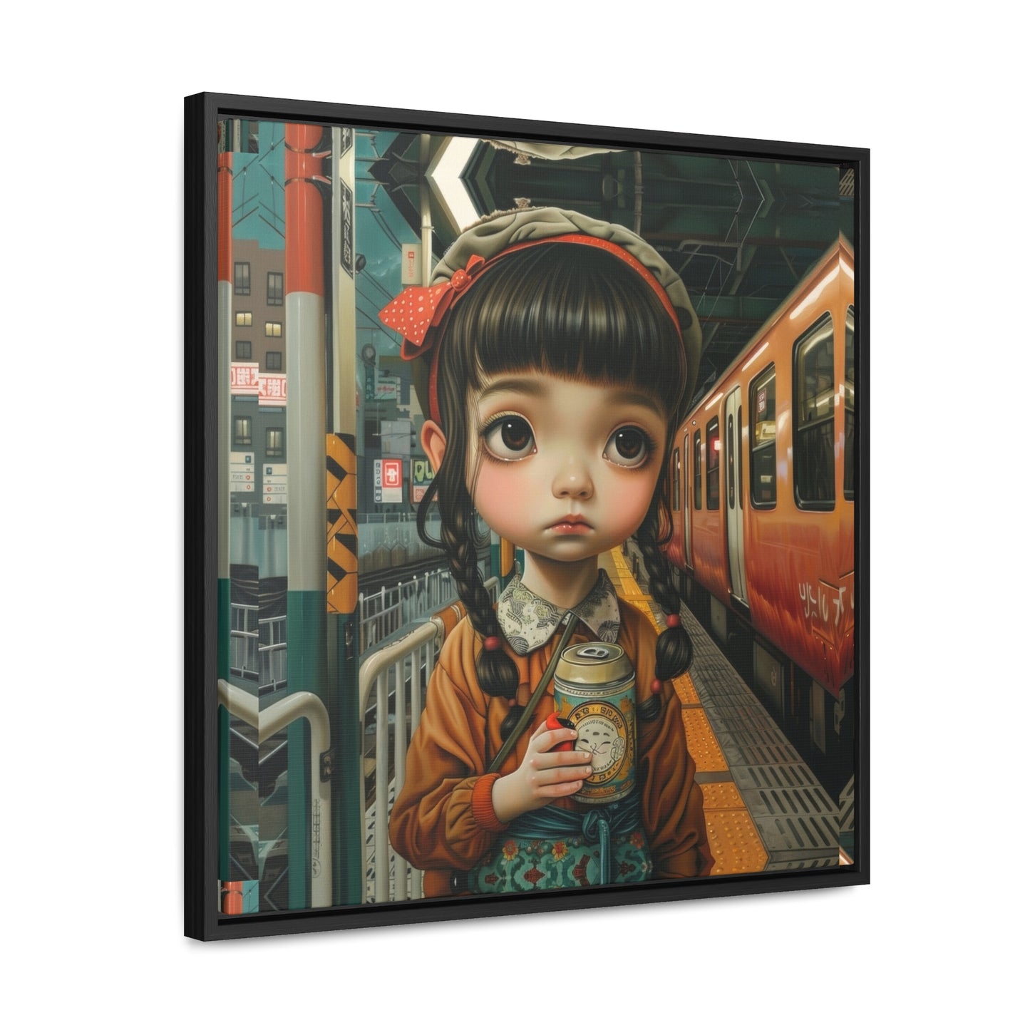 Tokyo Station (Gallery Canvas Wraps, Square Frame)