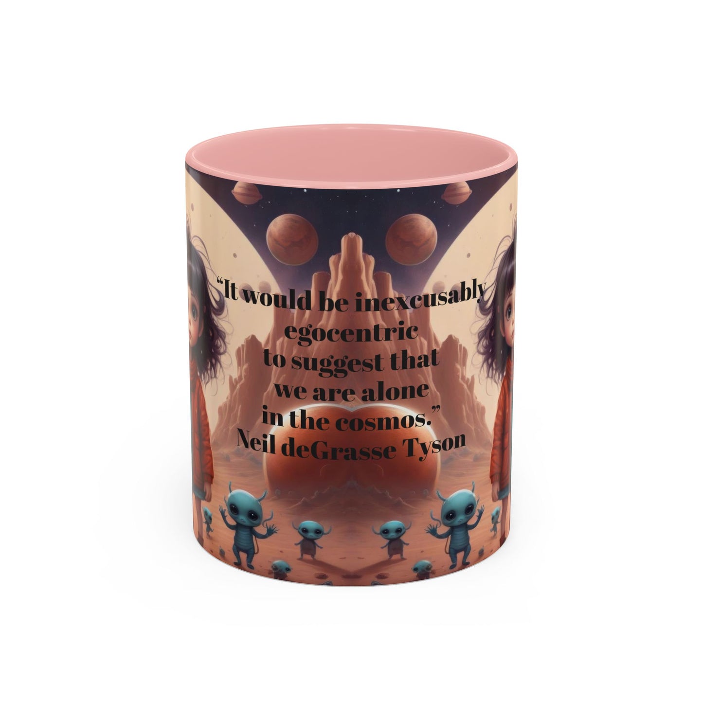 Found in space- Alien Coffee Mug, 11oz