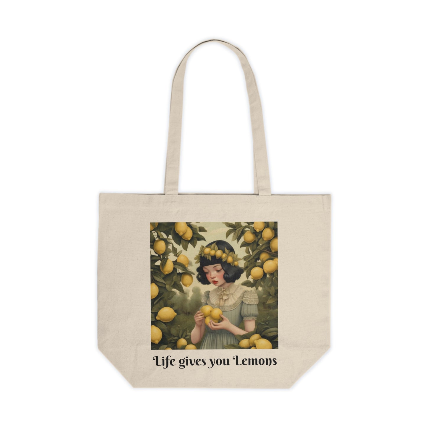 Make Lemonade (Canvas Shopping Tote)