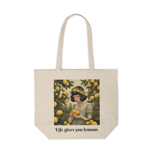 Make Lemonade (Canvas Shopping Tote)