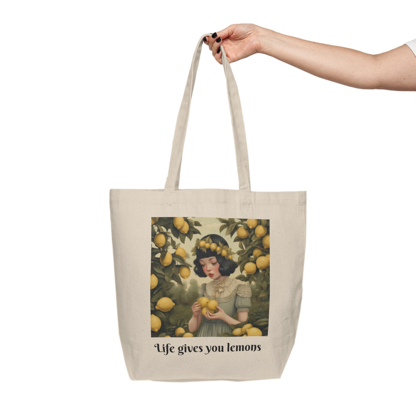 Make Lemonade (Canvas Shopping Tote)